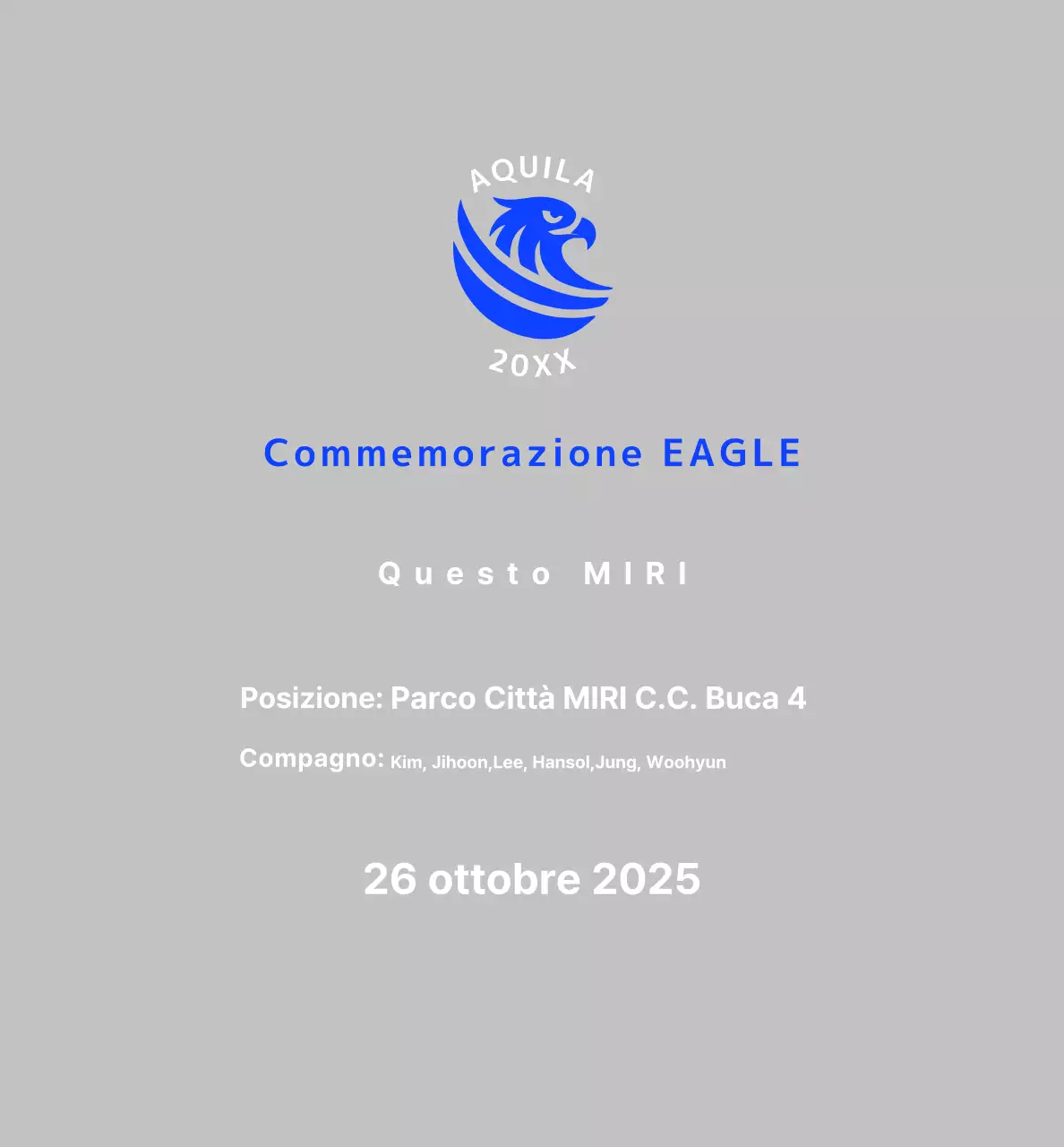 Blu Basic Golf Commemorativo