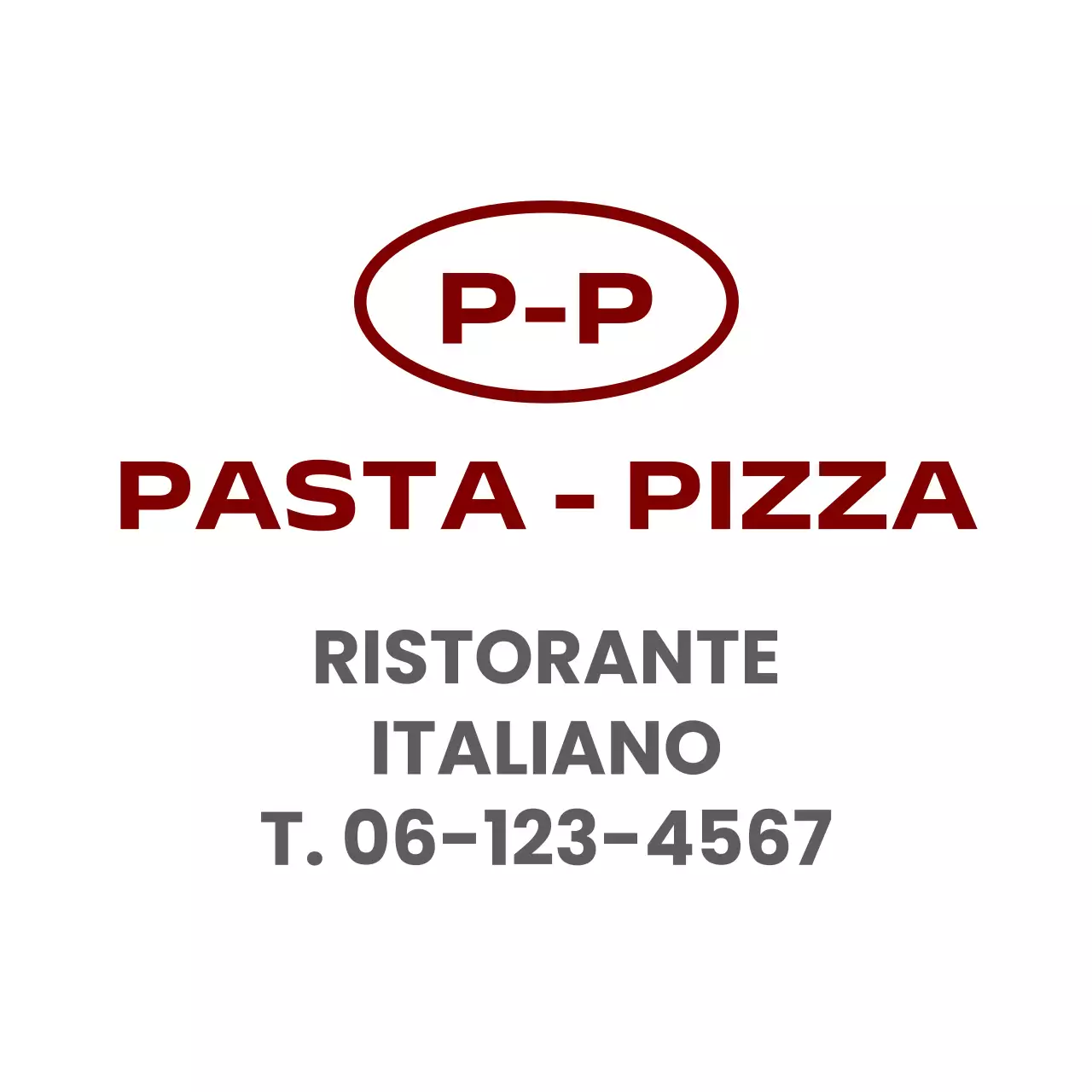 Moderni cartelli rossi di divieto di sosta