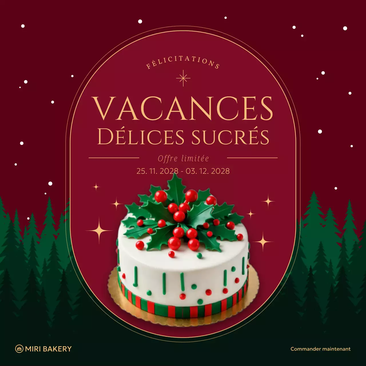 promotion de vacances élégante marron