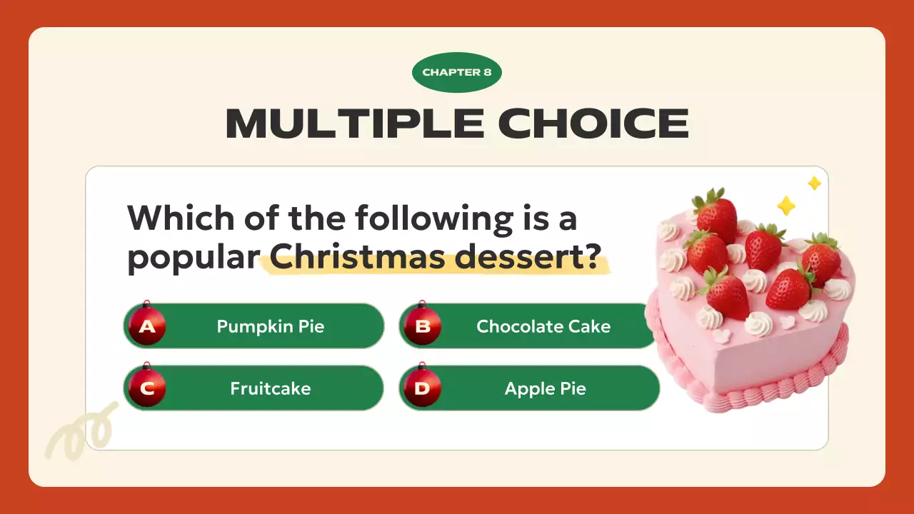 Red Festive Christmas Presentation