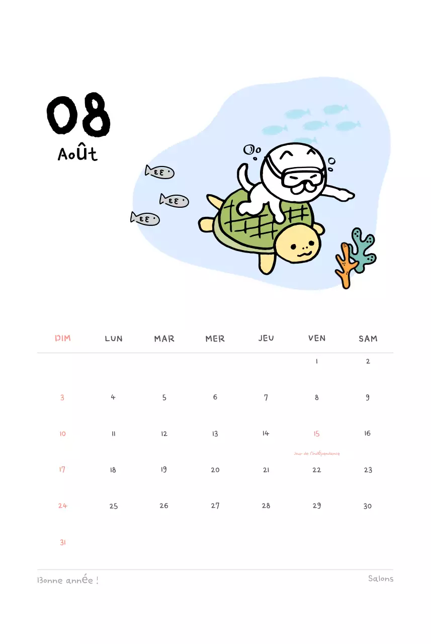 Calendrier journalier en ivoire