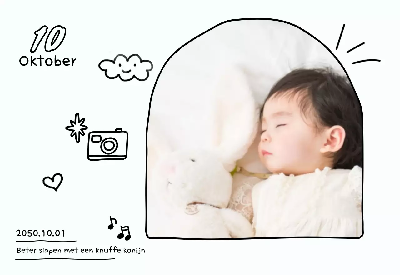 Gele nieuwjaarskalender