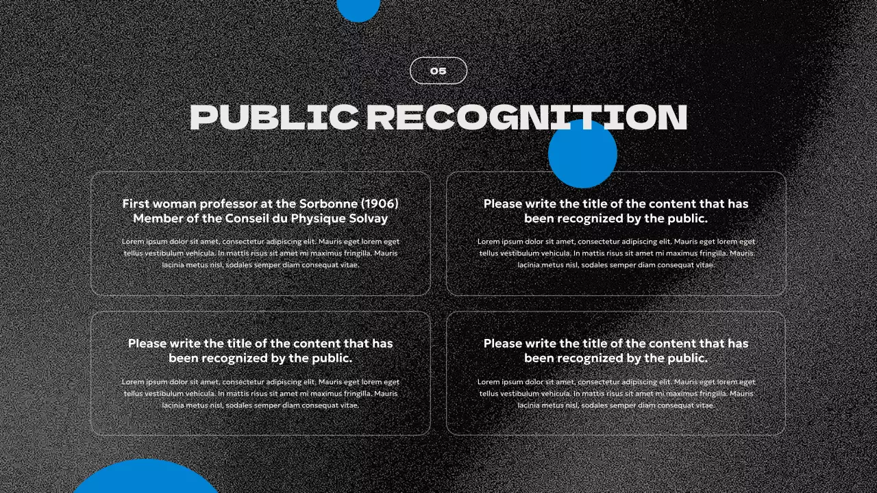 Black Vintage Artist Biography Presentation