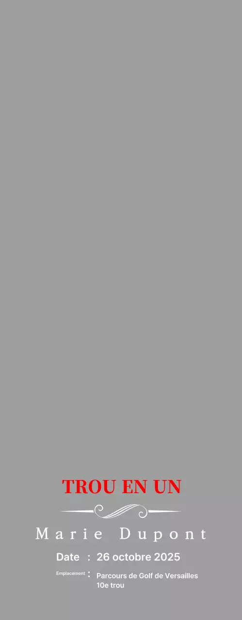 Plaque de golf classique représentant un golfeur en train de jouer au golf