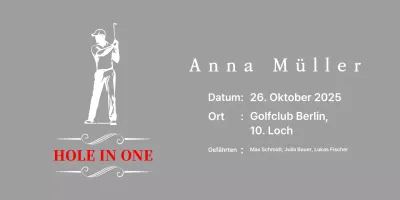 Klassische Golfplakette mit der Illustration eines Golfspielers