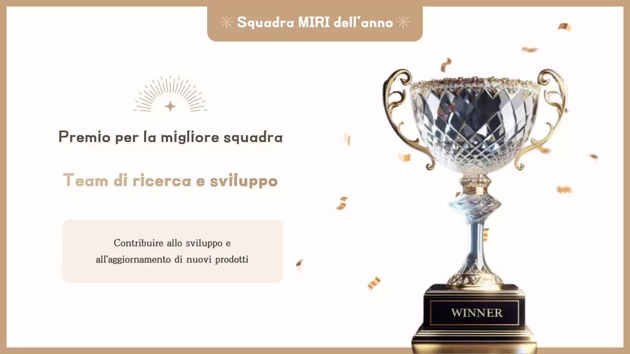 Invito semplice beige per la festa di fine anno