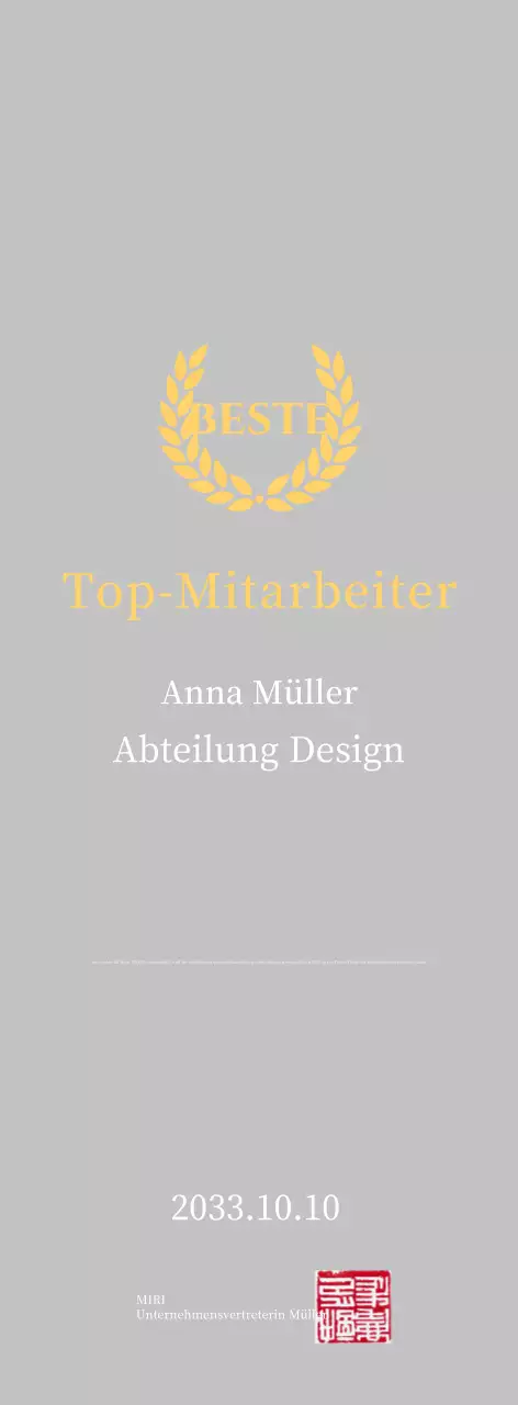 Gelbe einfache Listungstafel