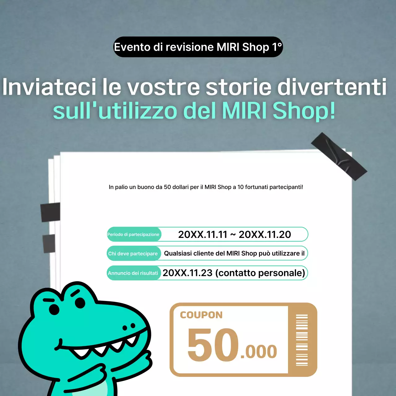 Evento Mint Gag Comics