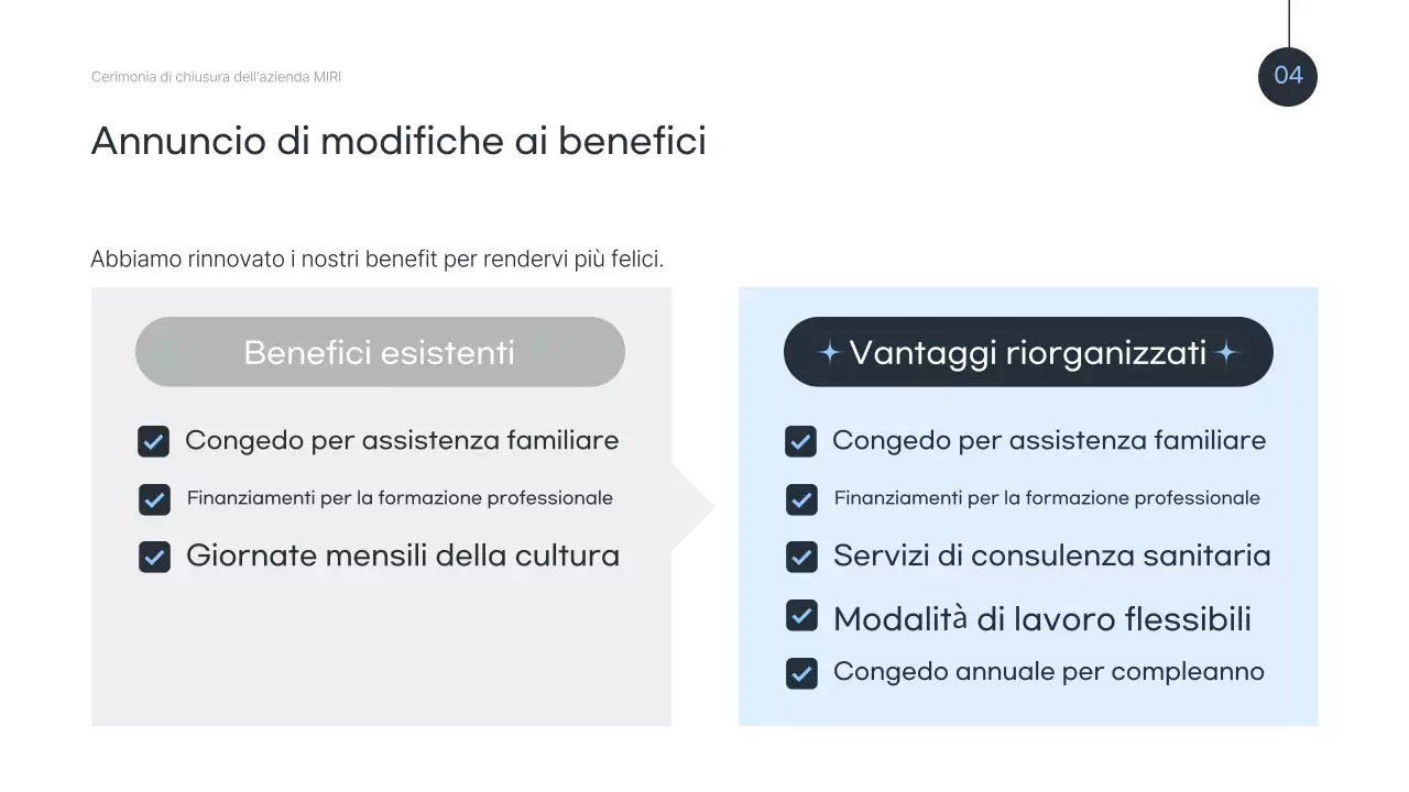 Festeggiare la fine dell'anno in blu moderno