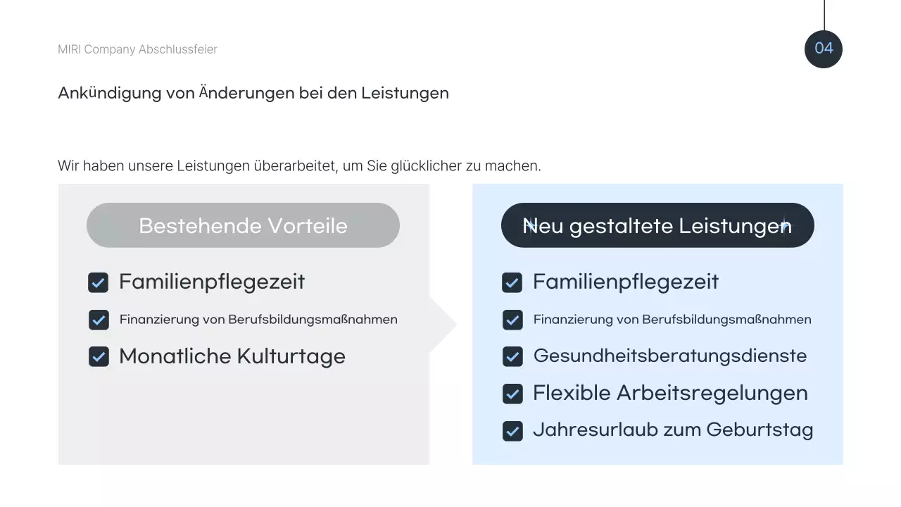Das Ende des Jahres in blau modern feiern