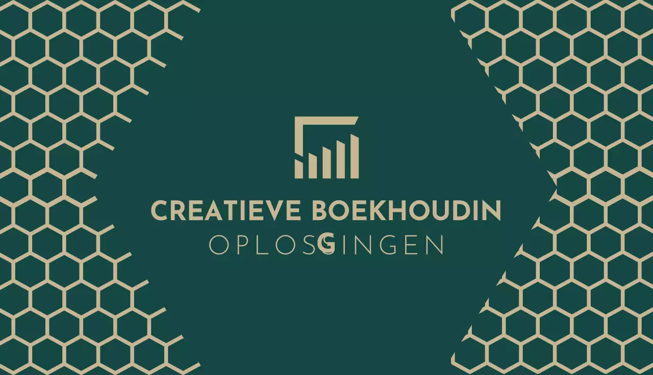 beige professioneel visitekaartje