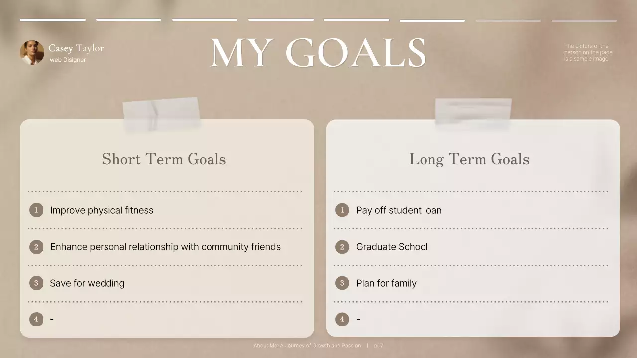 베이지 미니멀리스트 전기 프레젠테이션