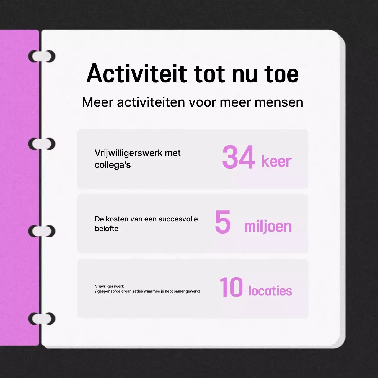 Mauve eenvoudig notitieboek