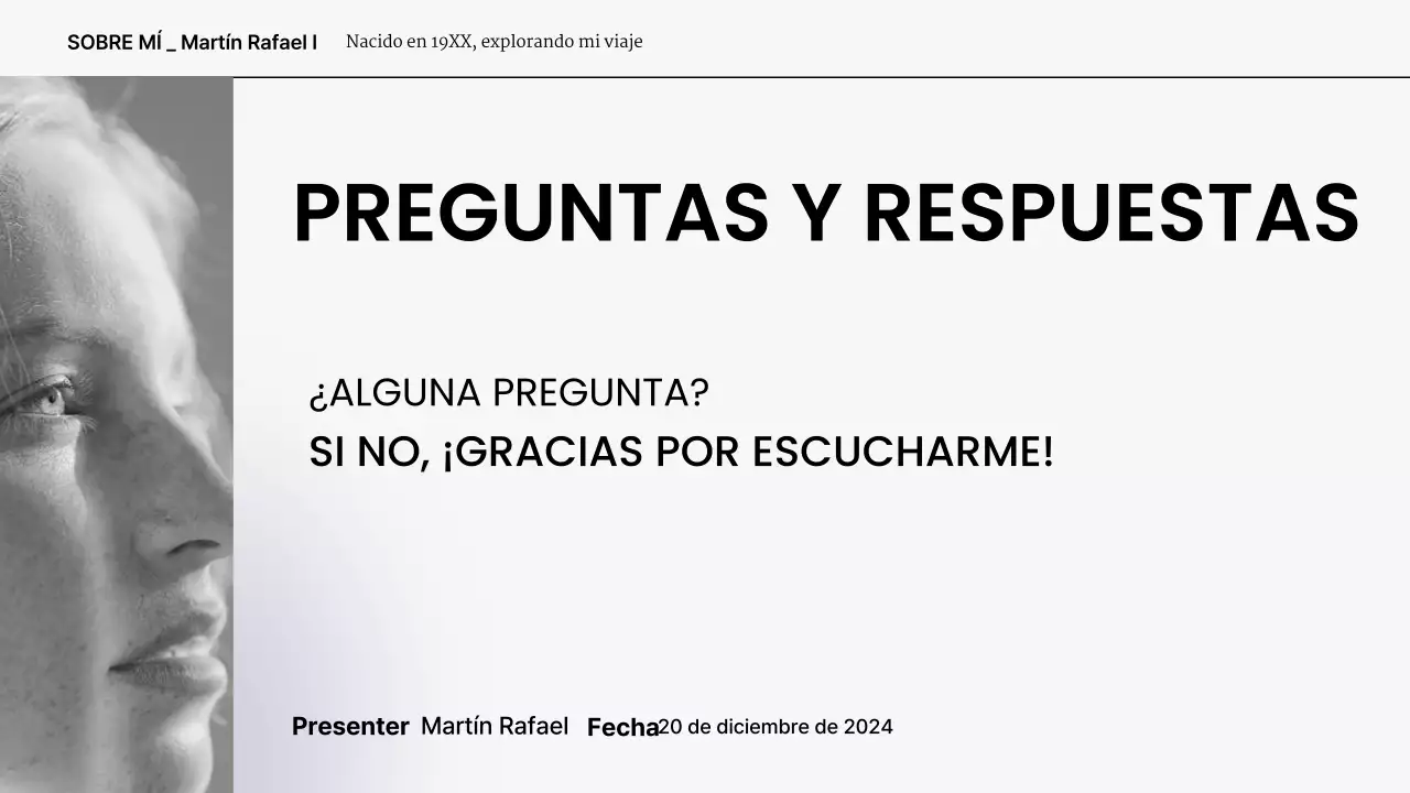 gris blanco moderno portafolio de presentación