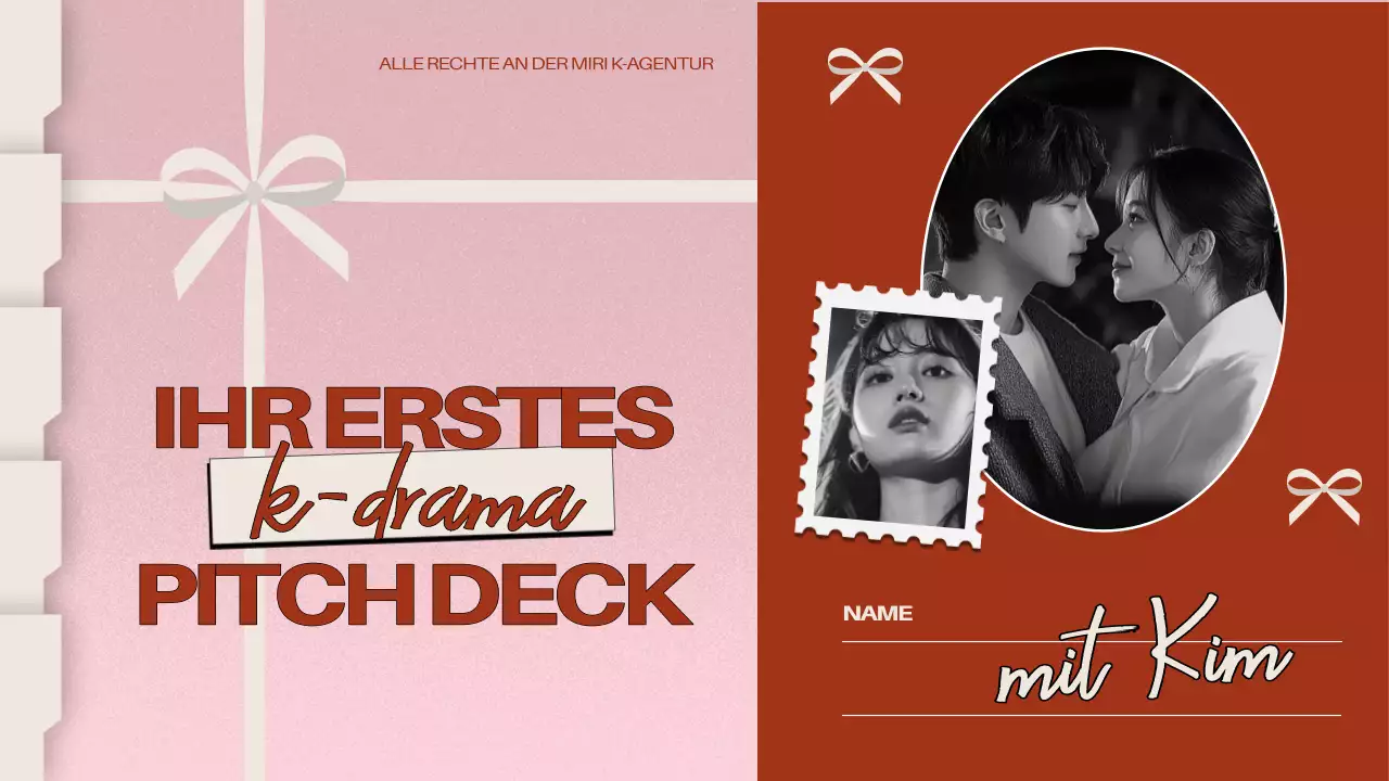 Pink Modern Drama Pitch