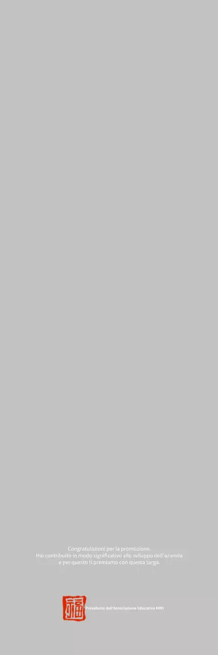 Celebrazione della promozione di White Simple