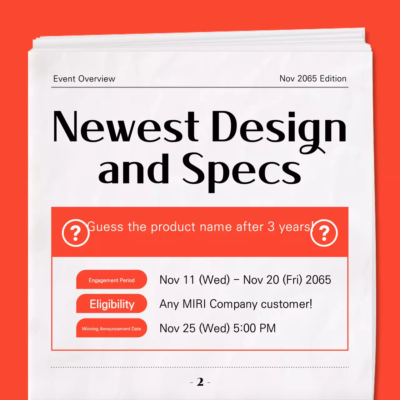 Quảng cáo sản phẩm hiện đại màu cam Instagram Carousel