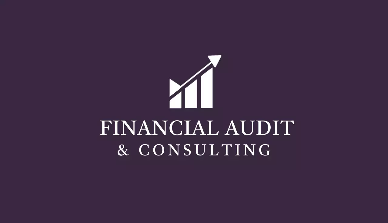 White Professional Finance Business Card