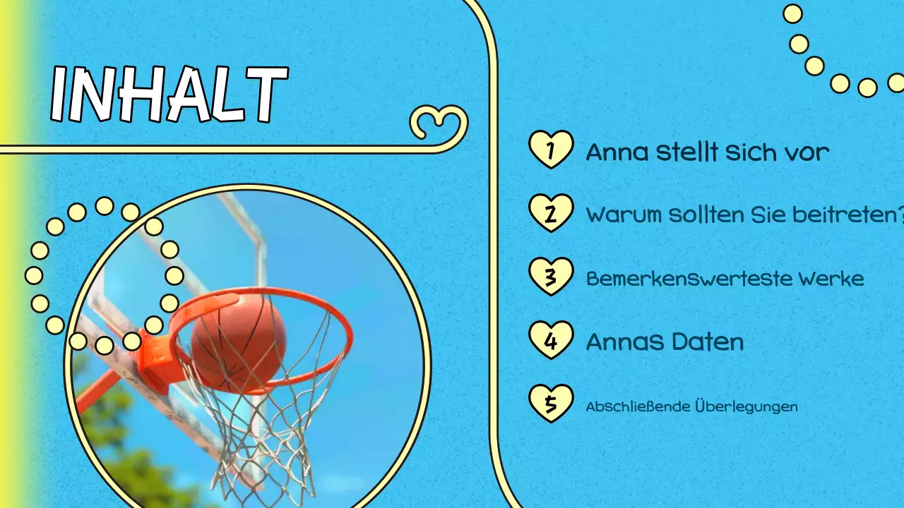 blau trendy K-drama pitch deck