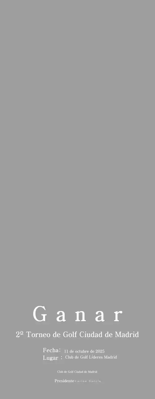 Trofeo clásico de torneo de golf con vistosa decoración de ave fénix