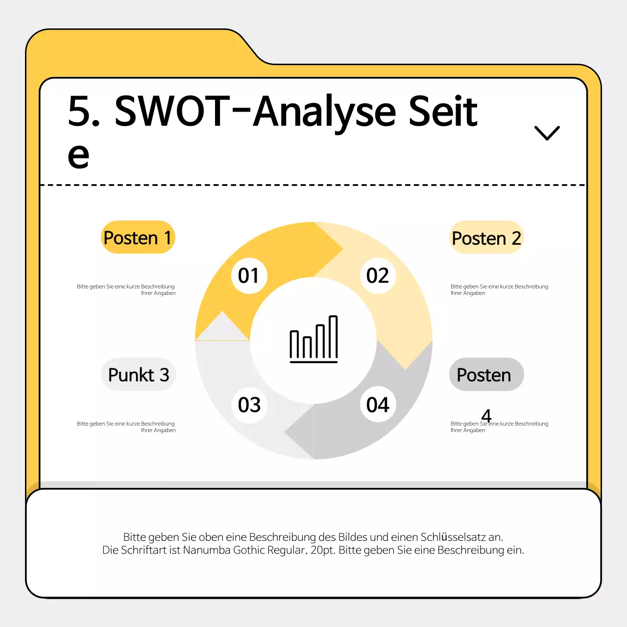 Grau fördern einfaches unternehmen Vorlage