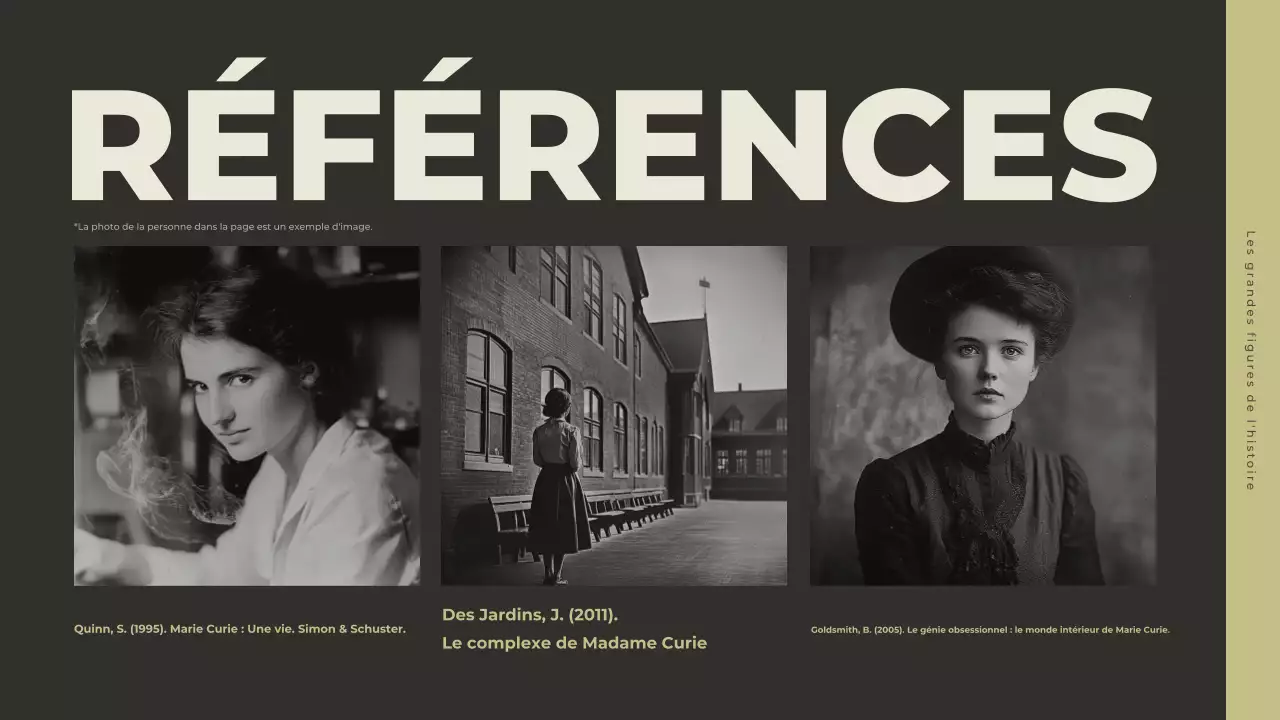 présentation de l'histoire classique grise