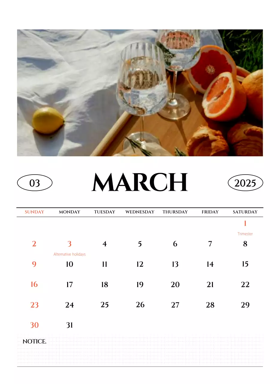 Kalender dinding bergaya sederhana dengan konsep fotografi perjalanan emosional hitam putih