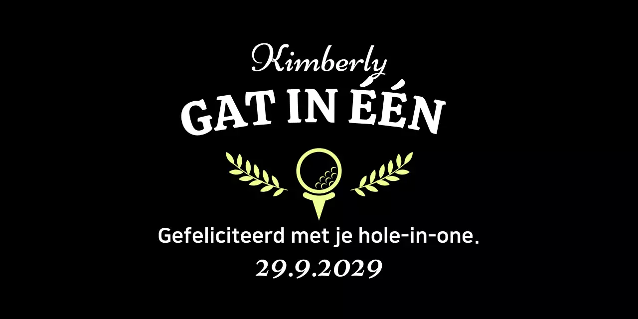 White Vintage Golf Viering