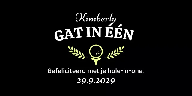 White Vintage Golf Viering