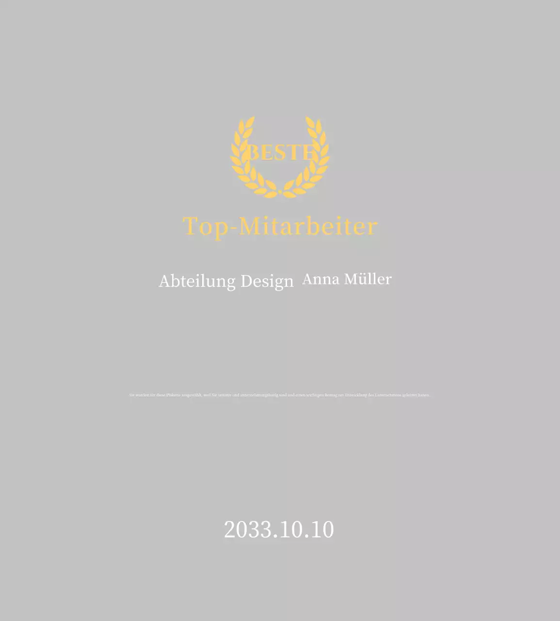 Gelbe einfache Listungstafel