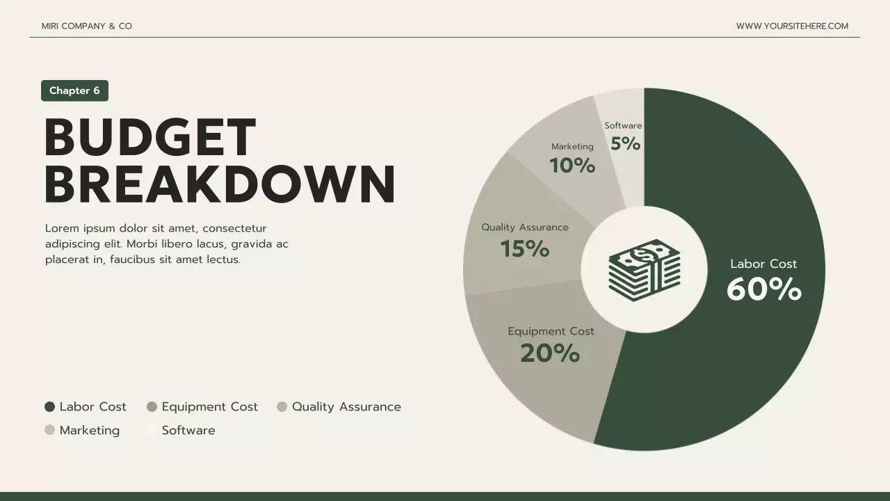 Beige Clean Project Proposal Presentation