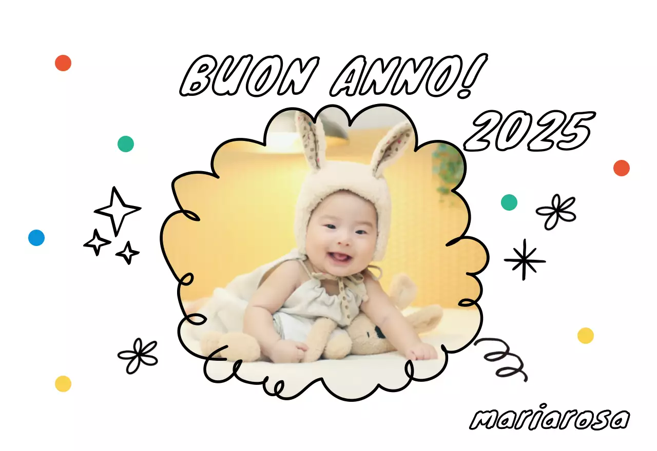 Calendario giallo di Capodanno