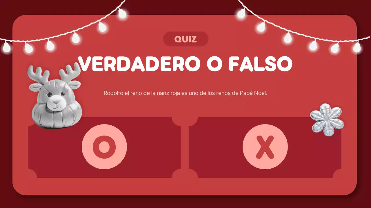 diseño del cuestionario de navidad