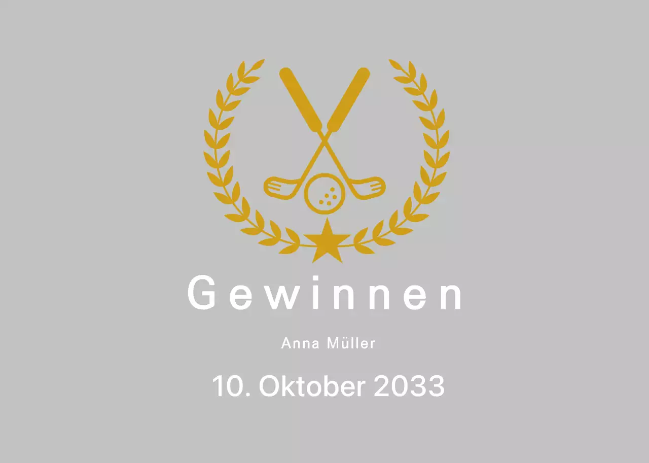 Klassische Sportplaketten