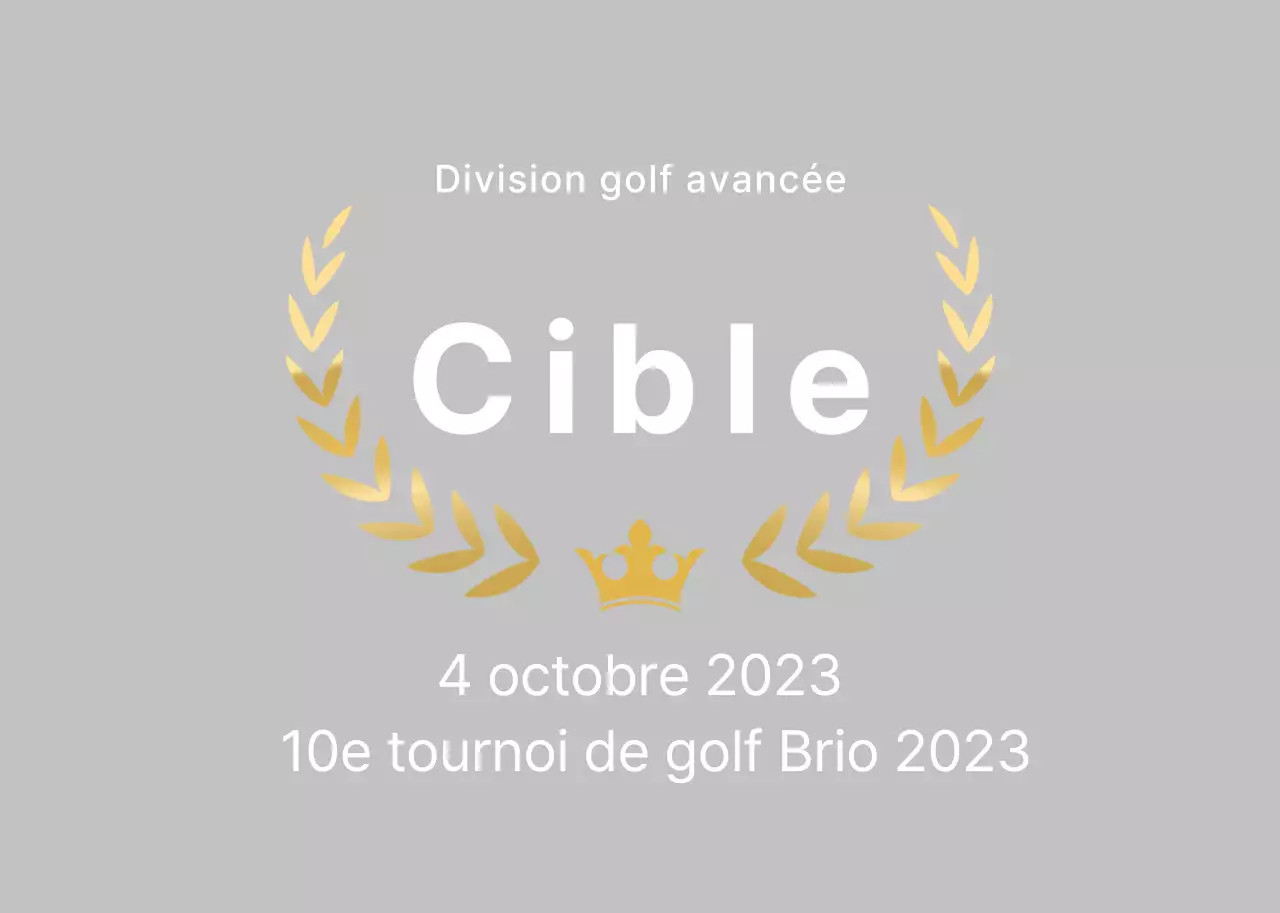 Liste simple des golfeurs