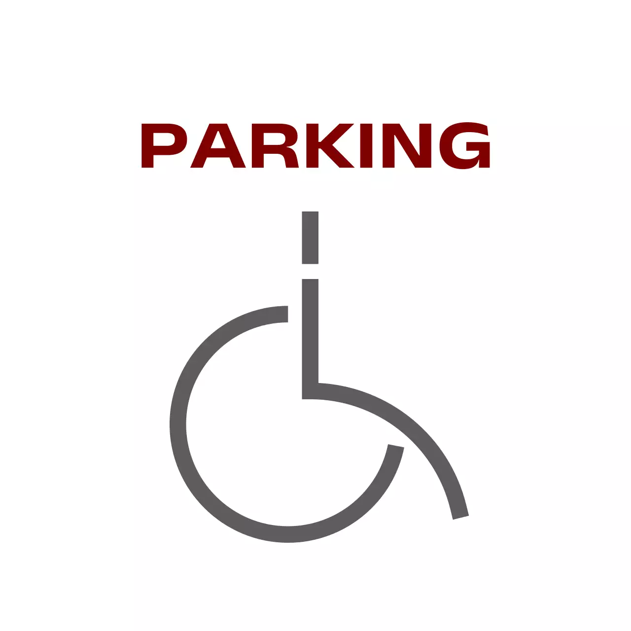 レッドモダン駐車禁止のご案内