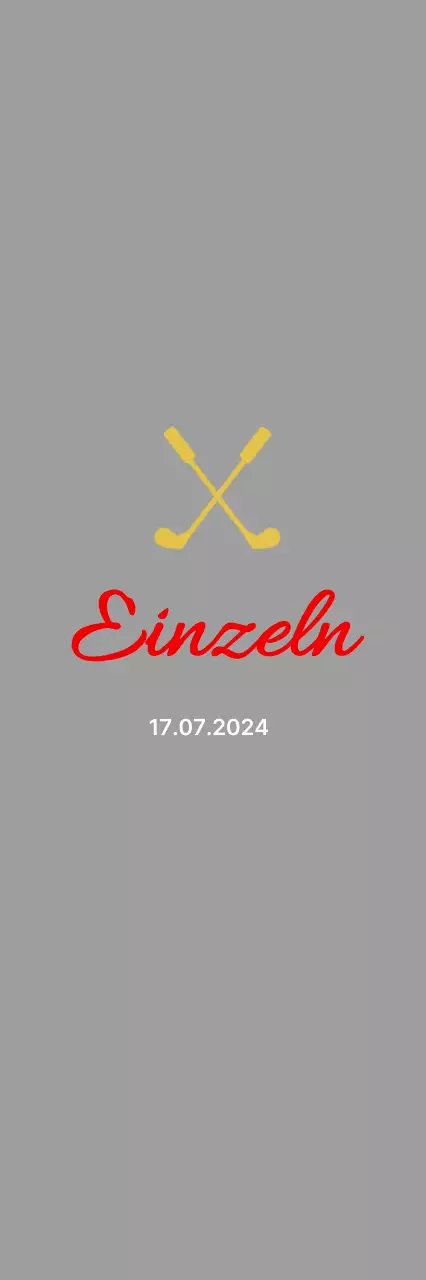 Minimalistisches Golf zelebrieren