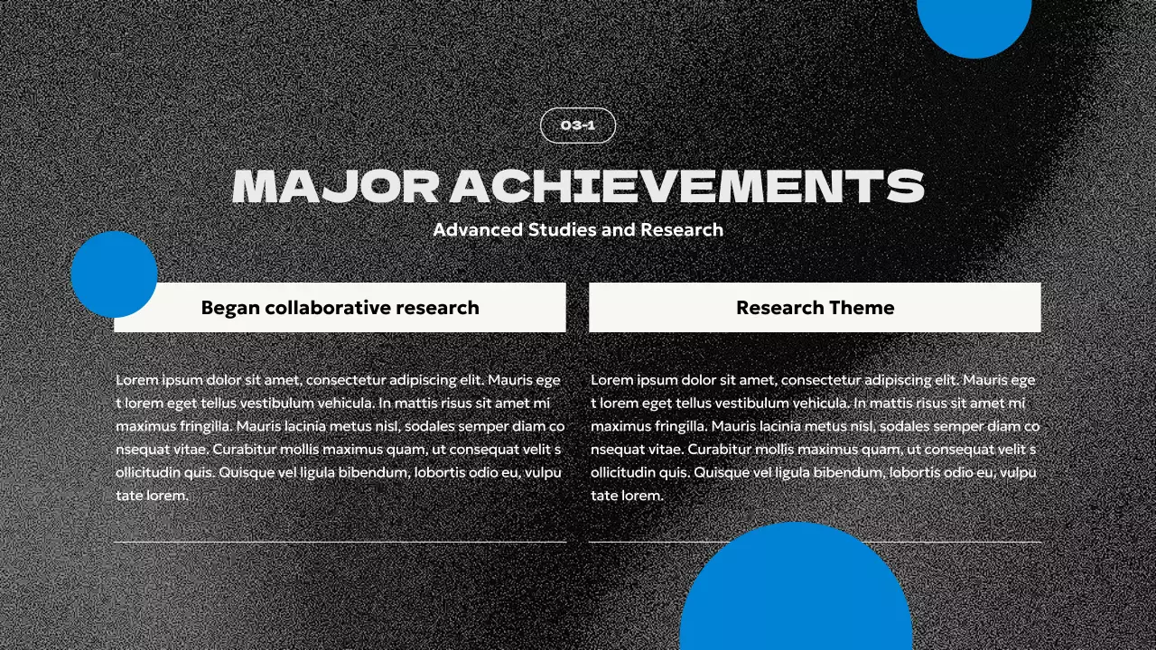 Black Vintage Artist Biography Presentation