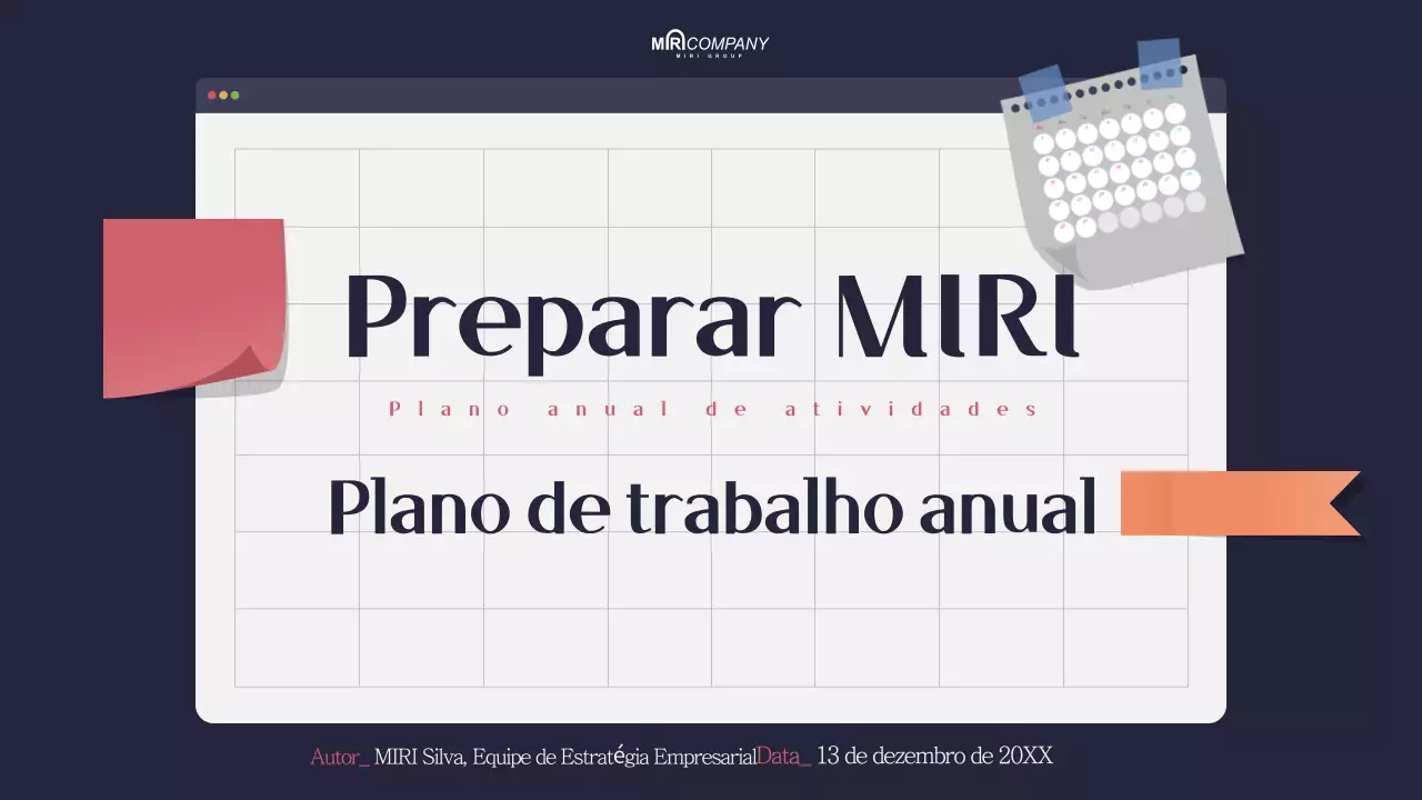 Planear um plano de negócios moderno em azul-marinho