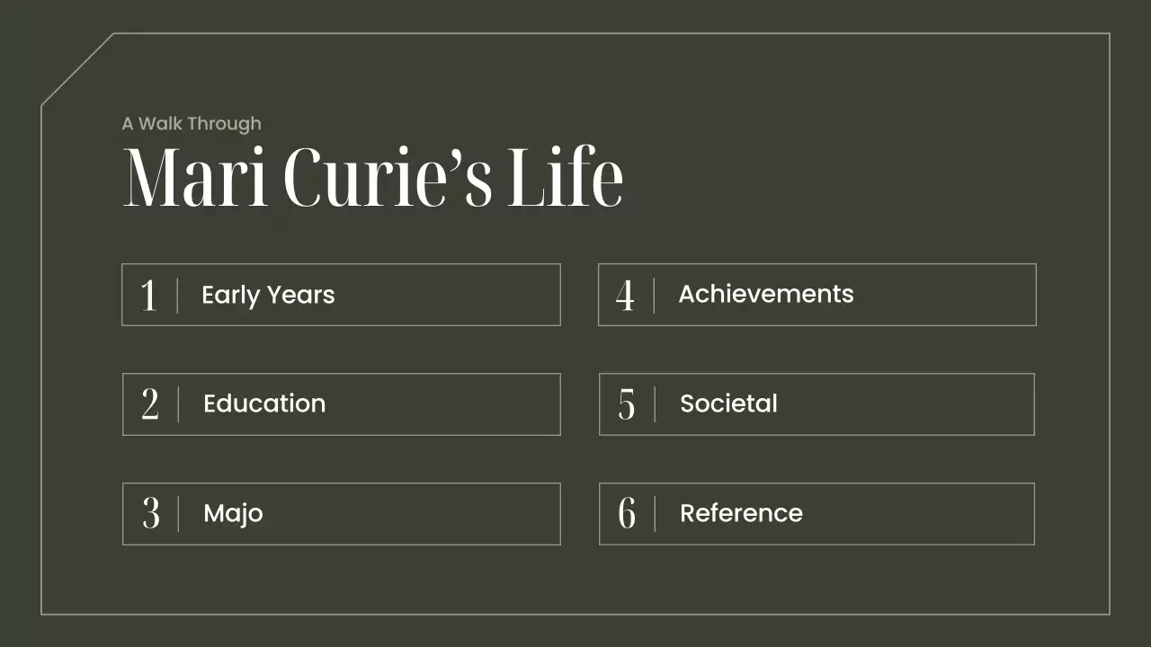 그린 클래식 전기 프레젠테이션