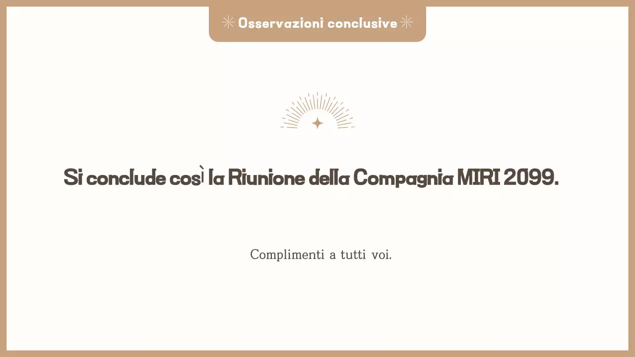 Invito semplice beige per la festa di fine anno