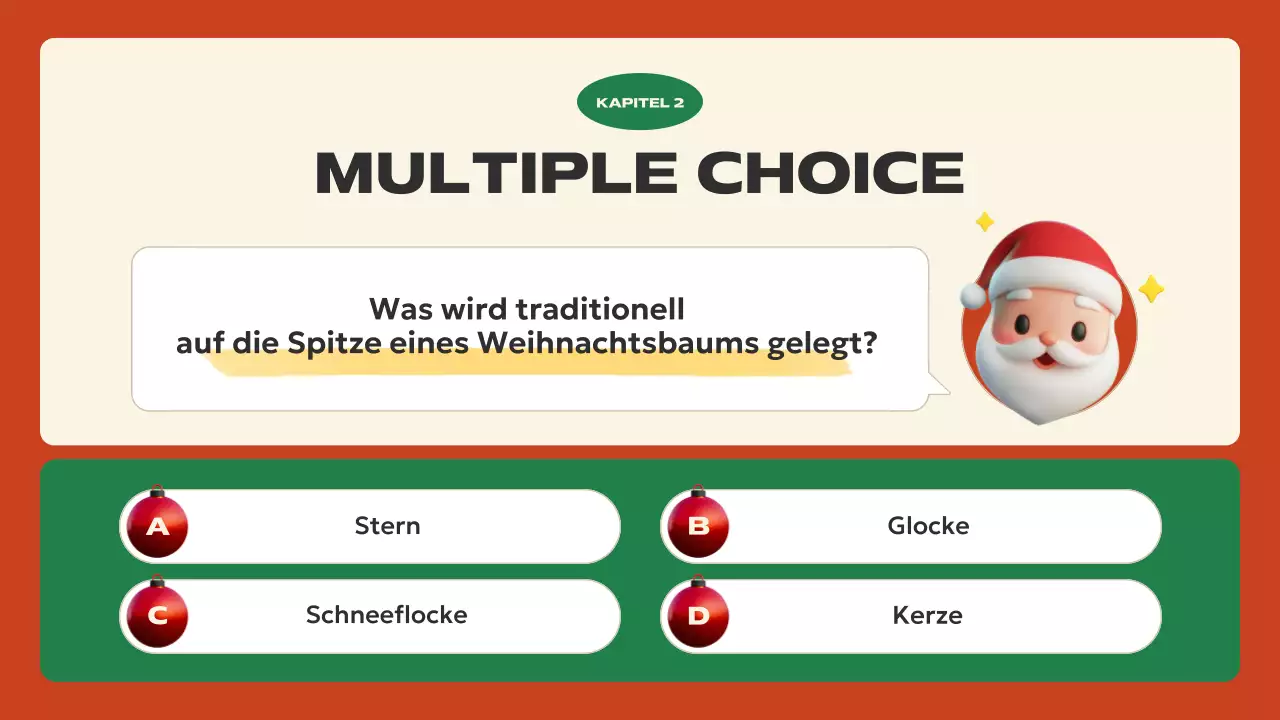 rote festliche Weihnachtspräsentation