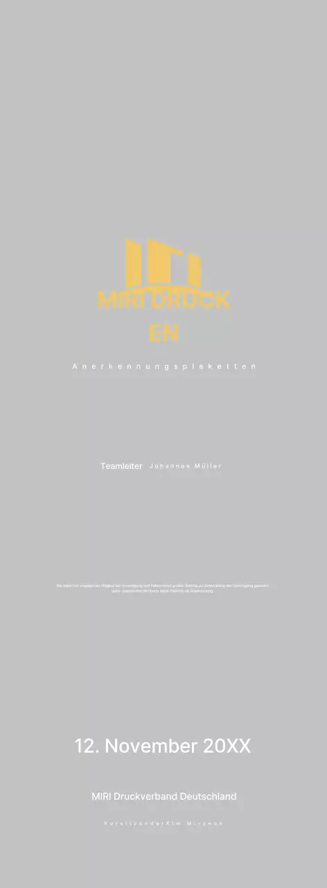 Gold Neat Appreciation Plaque