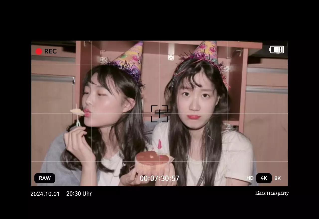 Fotokalender mit alten Erinnerungen und Fotorahmen