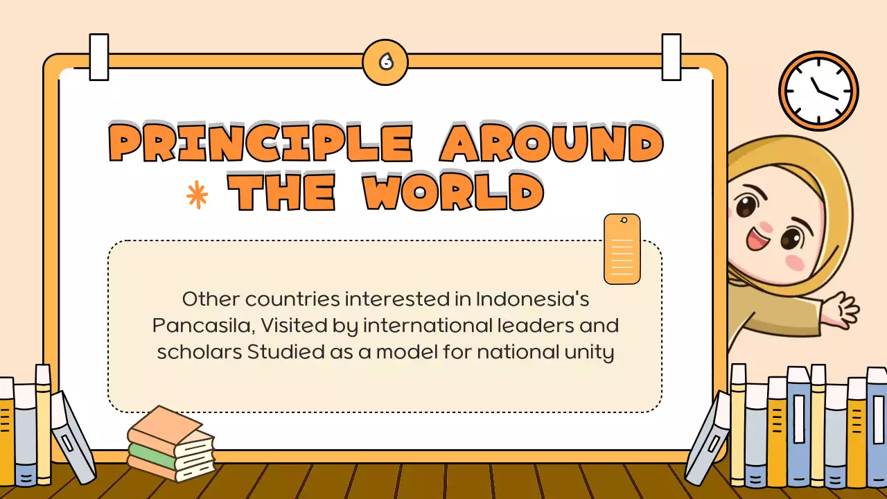 Orange Traditional Education Presentation