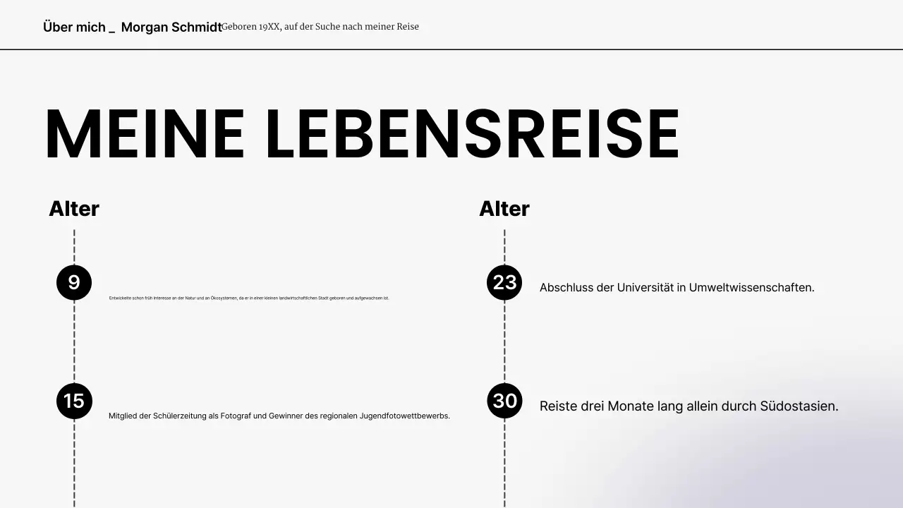 graue weiße moderne Präsentationsmappe