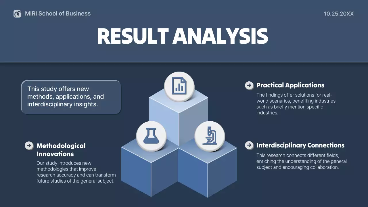 Blue Professional Thesis Presentation
