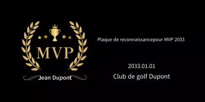 Plaque MVP avancée
