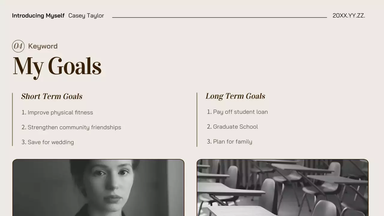 Bài thuyết trình giới thiệu Grey Modern