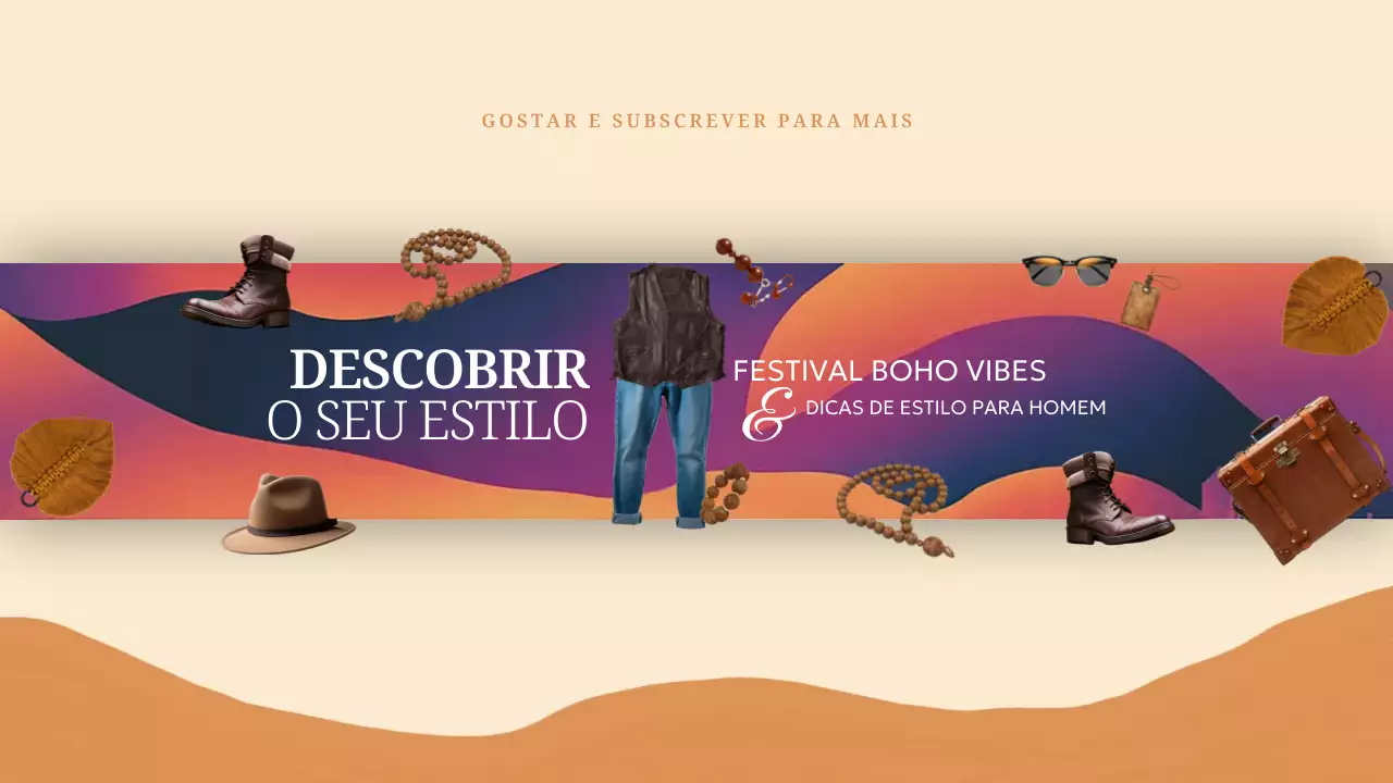 guia de moda boho laranja